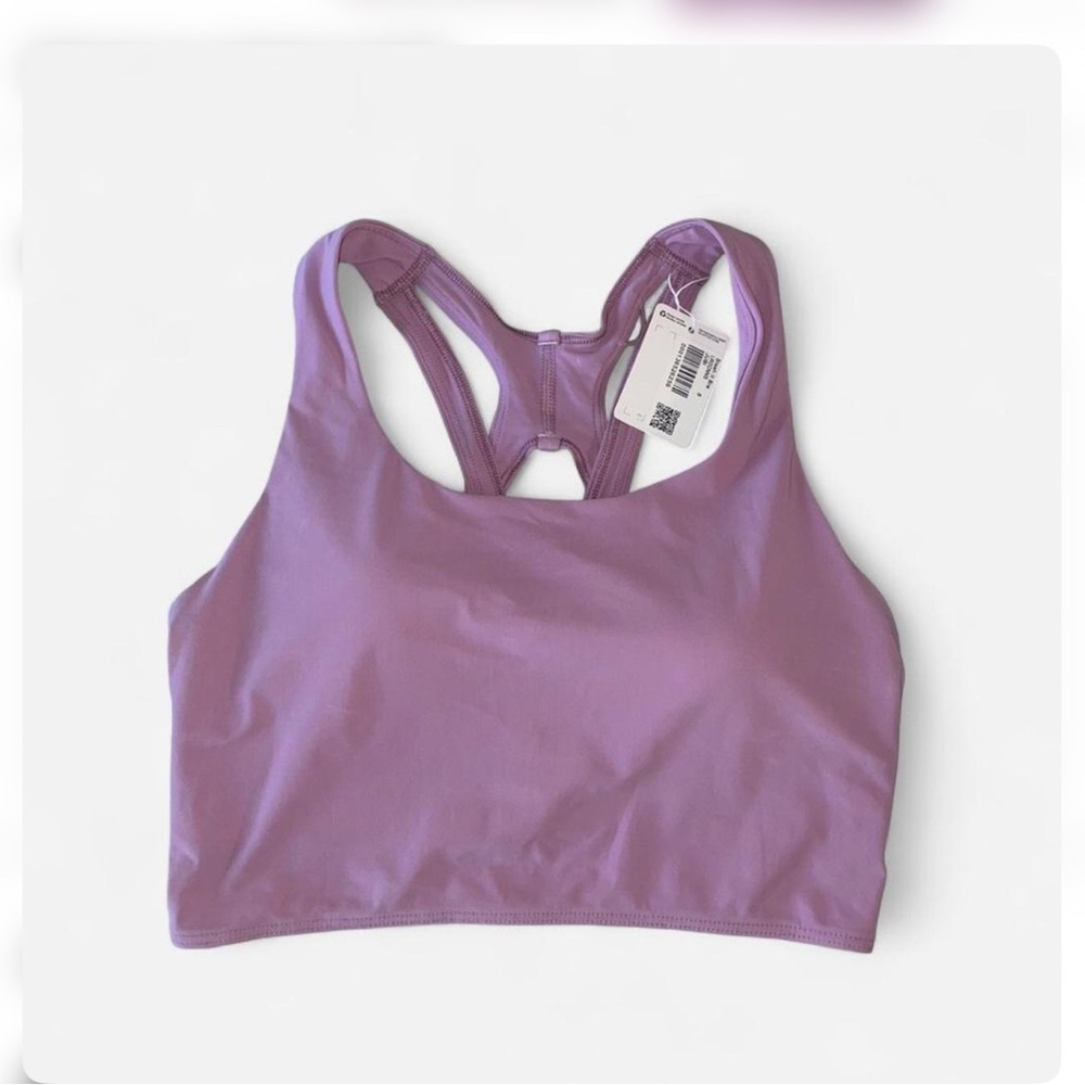 NEW Lululemon lavender (purple) sports bra (Stash it Bra)